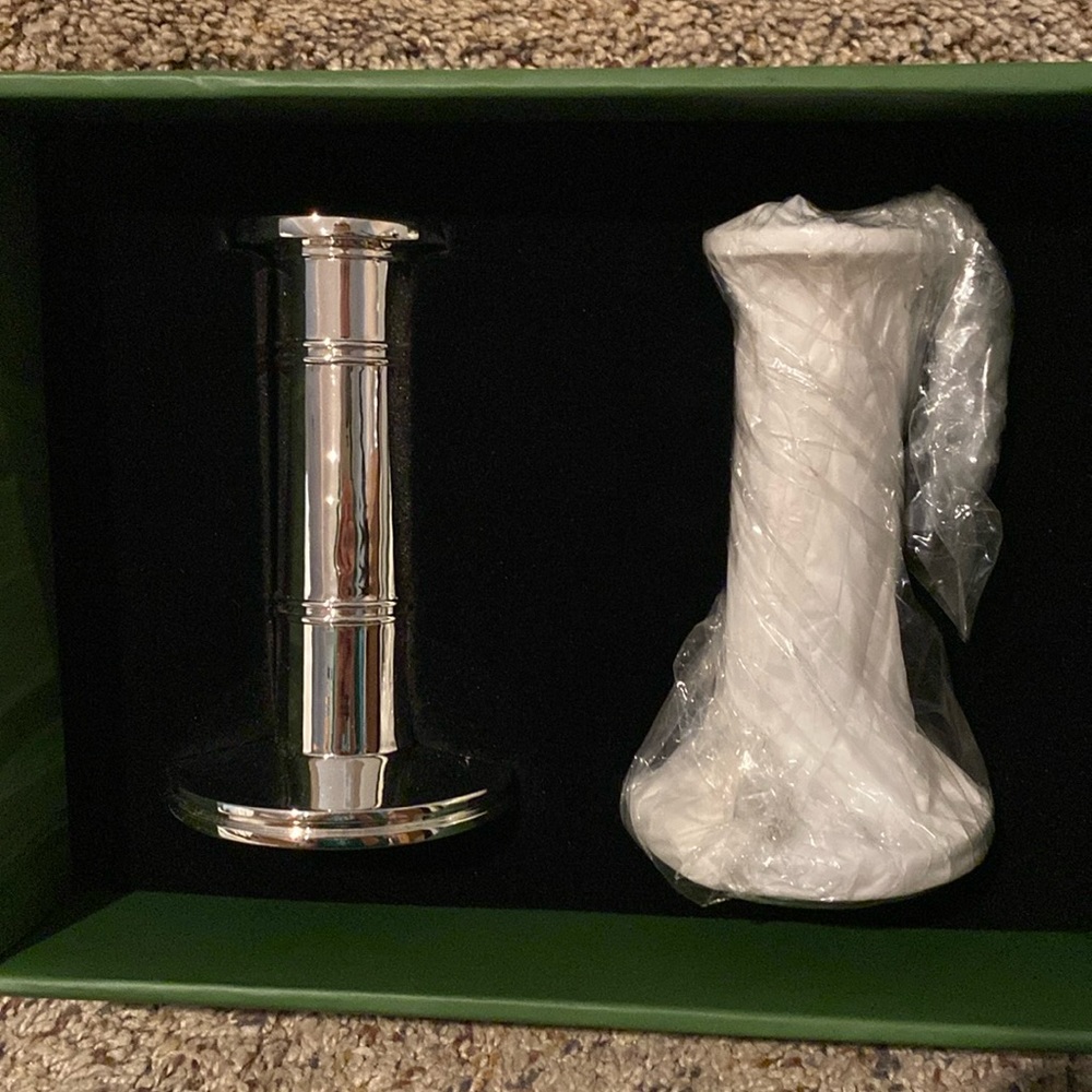 Kate Spade Pompano Point 5” candlestick holders